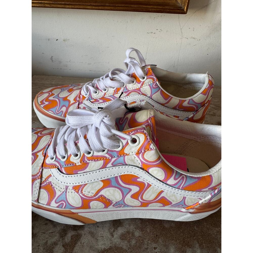 NWT Vans Old Skool Stacked UV Ink Peach Mens 8 Womens 9.5 w box - Picture 4 of 9
